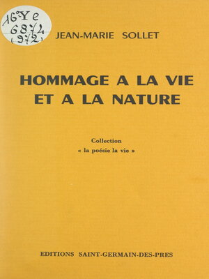cover image of Hommage à la vie et à la nature